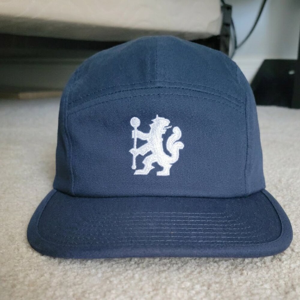 Chelsea London Minimalist Design Embroidered Five Panel Hat